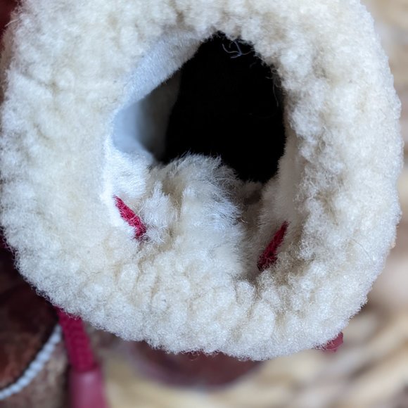 NWOT Baby (12M*) - Handmade Distressed Booties - Picture 7 of 8